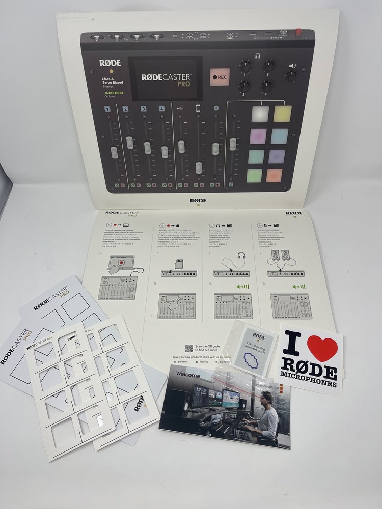RODE RODECaster Integrated Audio Production Studio (Black)
