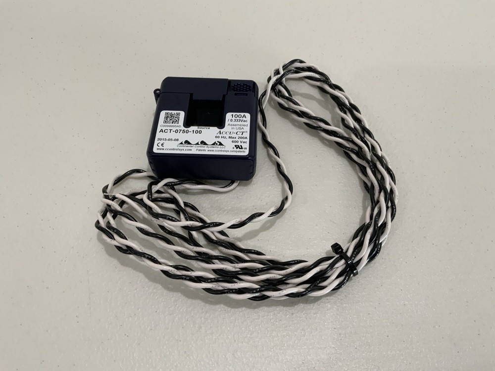 Continental Control Systems ACT-0750-100 Split Core Current Transformer