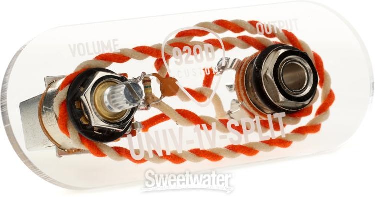 920D Custom UNIV-1V-SPLIT One Volume Control with Coil Split Wiring Harness