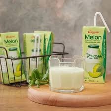 Binggrae Melon Flavored Milk Drink 6.8ozx6pack哈蜜瓜牛奶保久调味乳