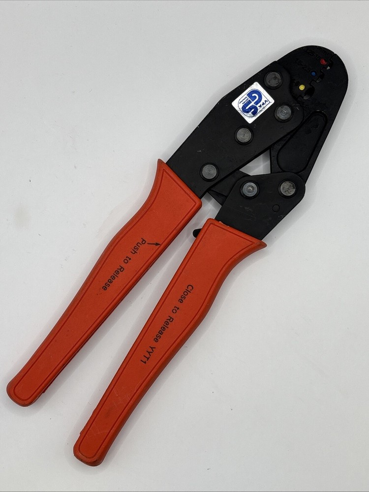 Auto Marine Terminal Ratchet Crimping Tool - Pre Insulated