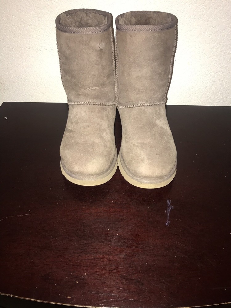 UGG BOTS Women’s Gray Short - Size 6