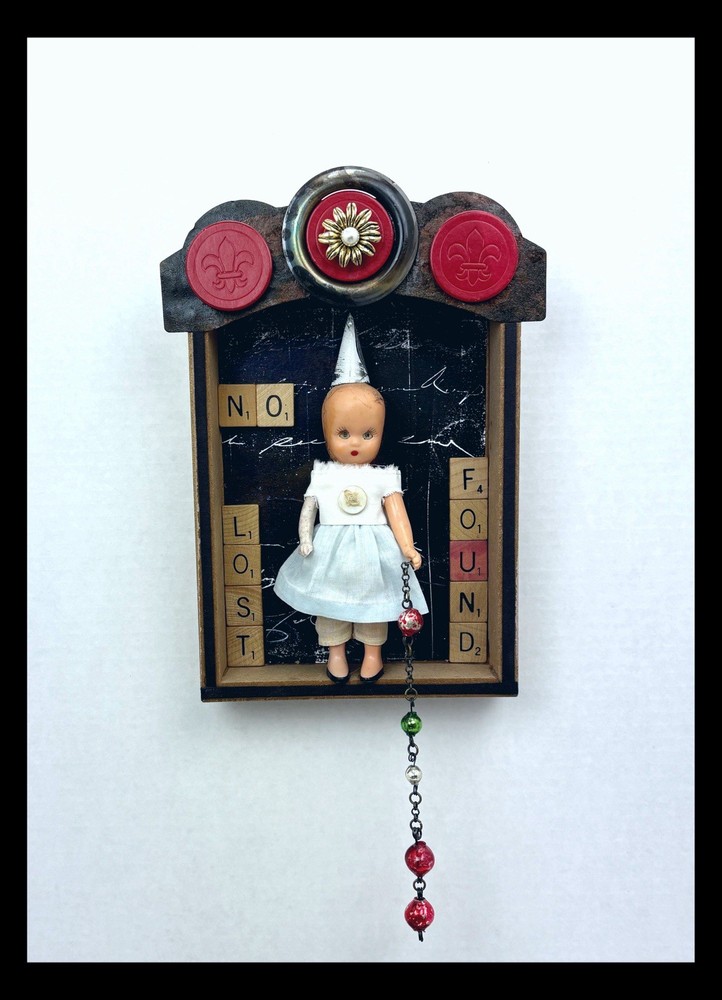 Art Doll Mixed Media Assemblage OOAK