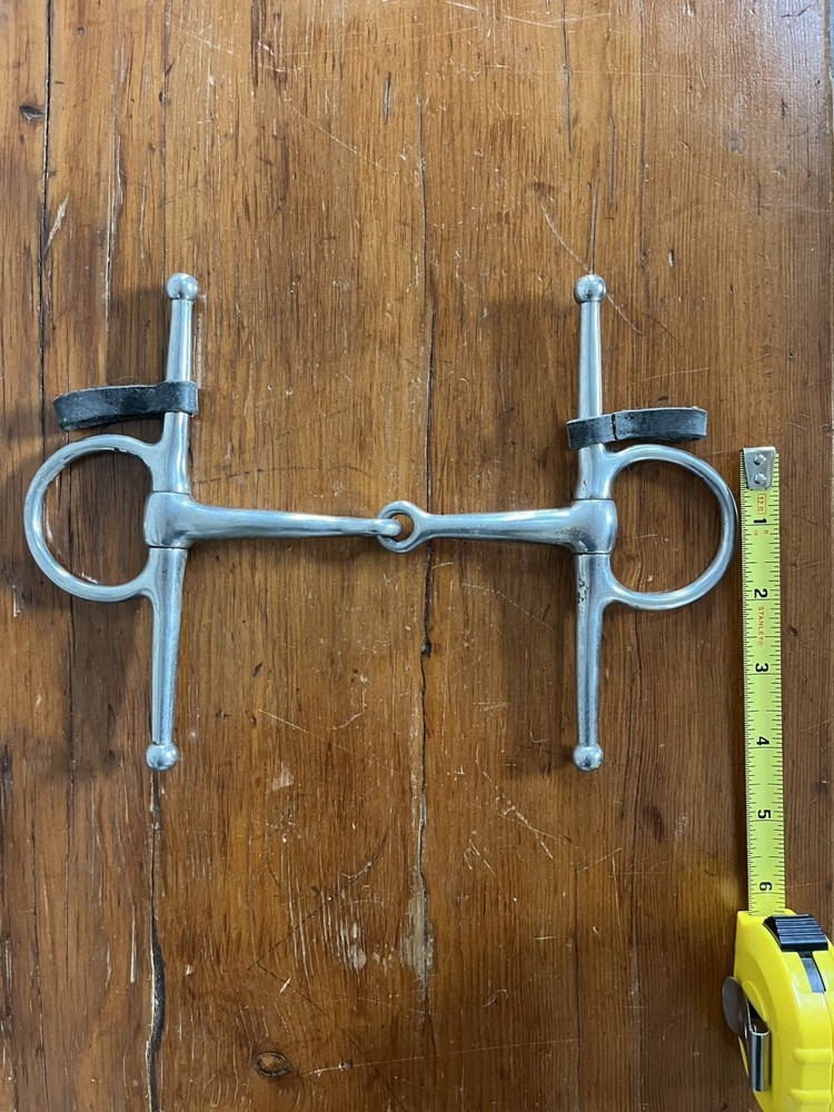 Full Cheek Snaffle Horse Bit 5”