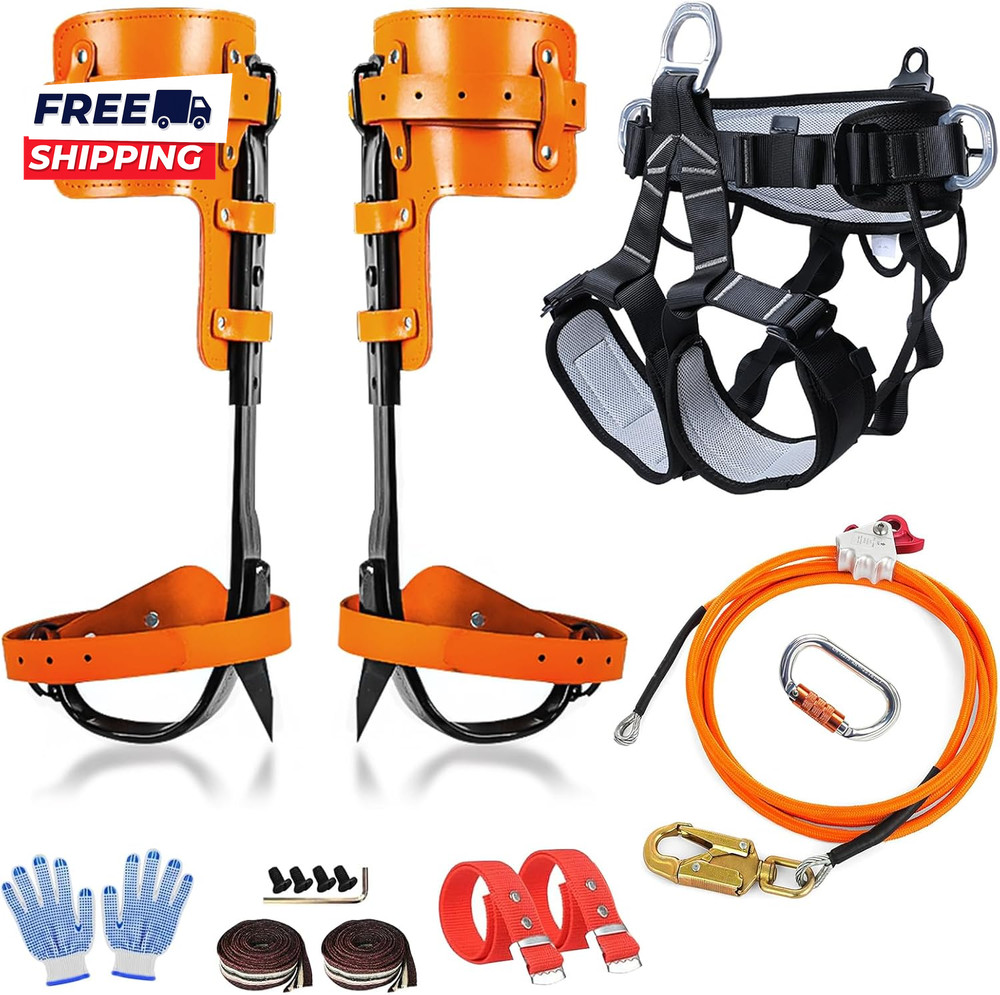 Tree Climbing Gear  Tree Climbing Spikes  Tree Climbing Gear