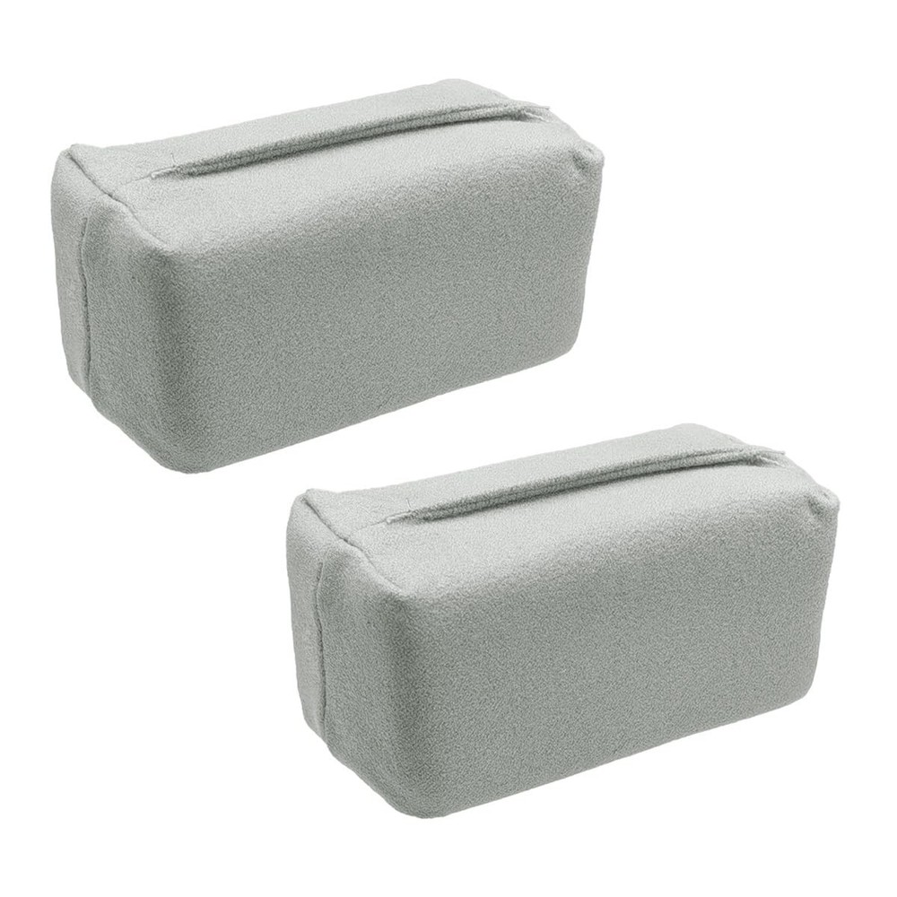 Suede Microfiber Applicator Pad, Ceramic Coating Sponge 2PCS, Gray