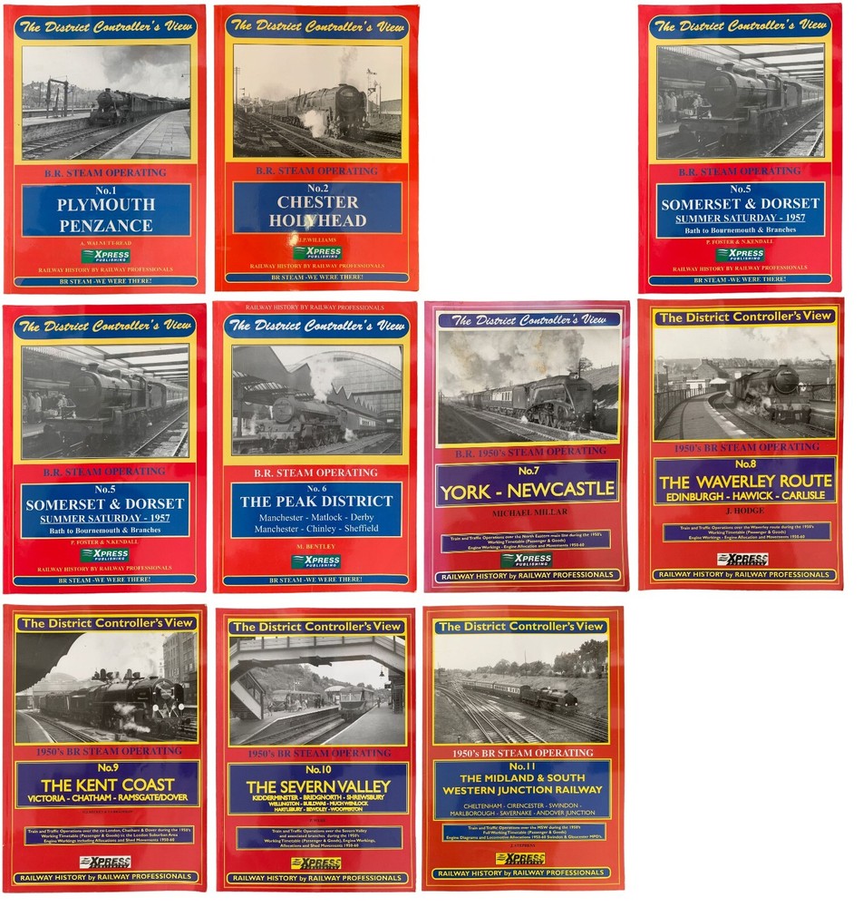 The District Controllers View Train Formation's and Carriage Workings Xpress