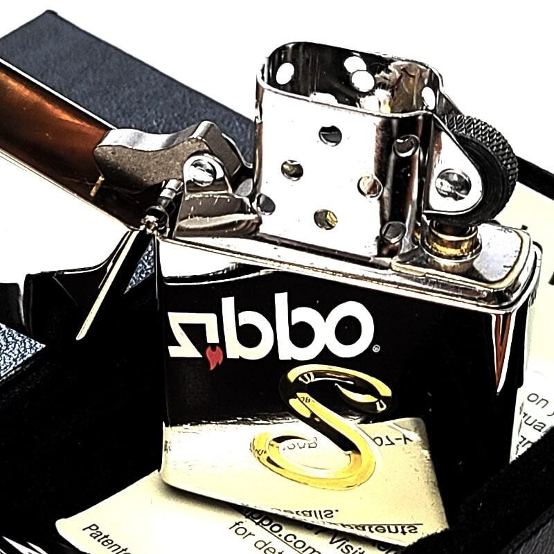 Zippo Initial S Mirror Silver V-blade Engraving Regular Lighter Japan