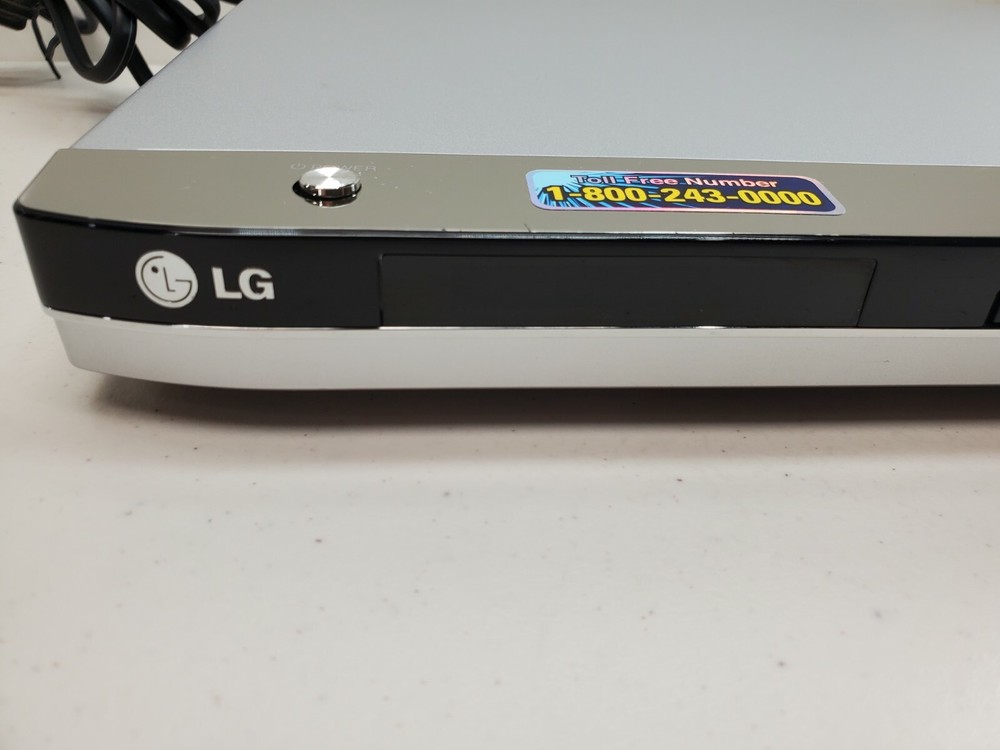 LG DN191H DVD VCD CD Player With Manual. Tested Works Great!