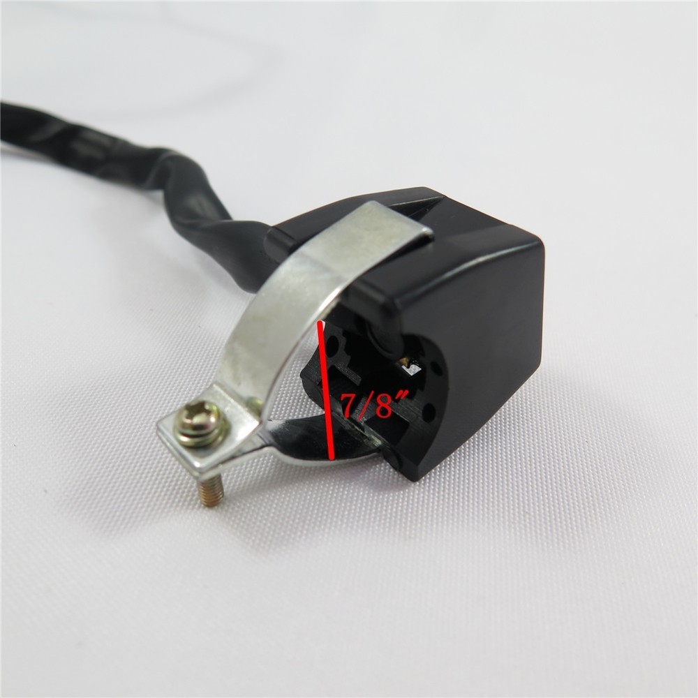 Universal 7/8" Handlebar Starter Switch Push Button For ATVs Scooter Snowmobile