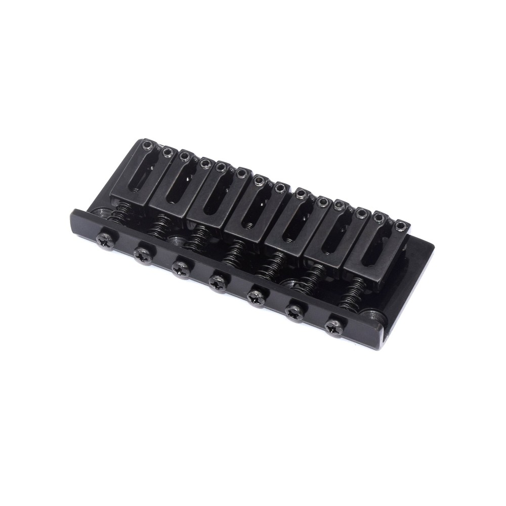 KD By AxLabs 7-String Hardtail Bridge - 10.5 mm Spacing - Black