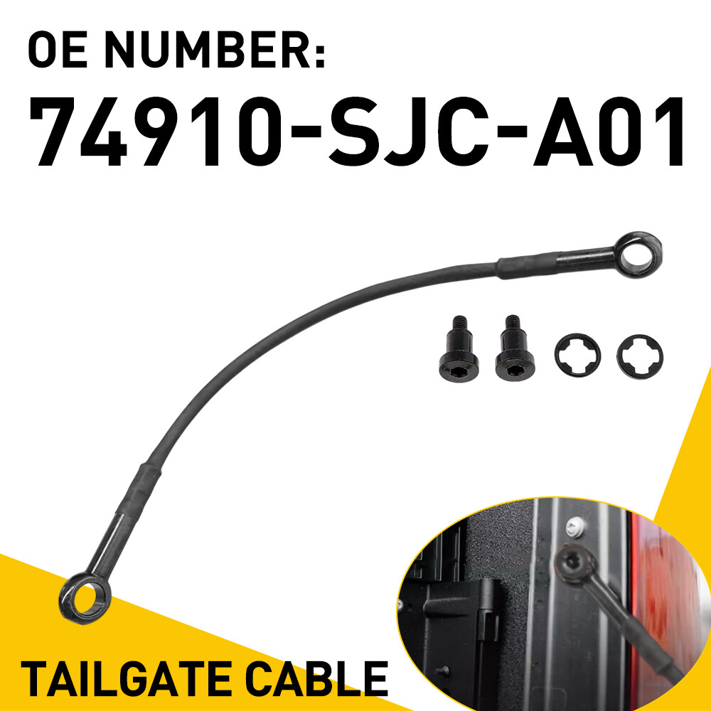 Tailgate Tail Gate Support Stay Cable 16" for 06-14 Honda Ridgeline