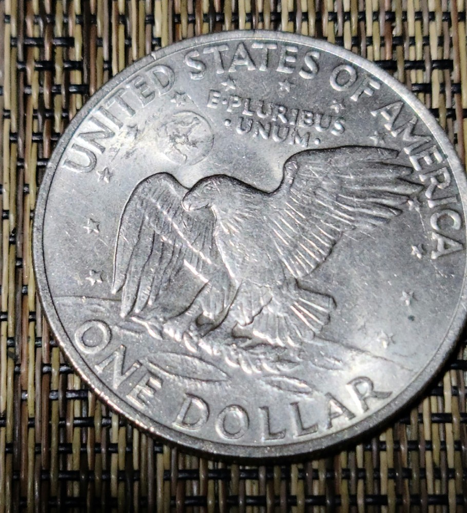 1972-P Eisenhower Dollar Coin Multiple Strike Error Rare