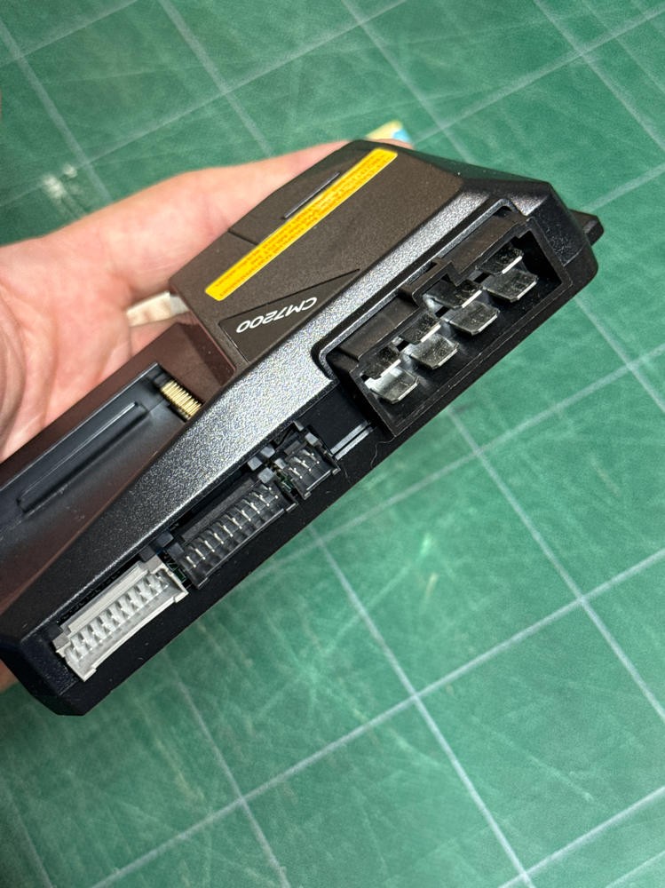 CompuStar Firstech CM7200 Remote Start w/ Box Cable UNTESTED As Shown EUC LOOK