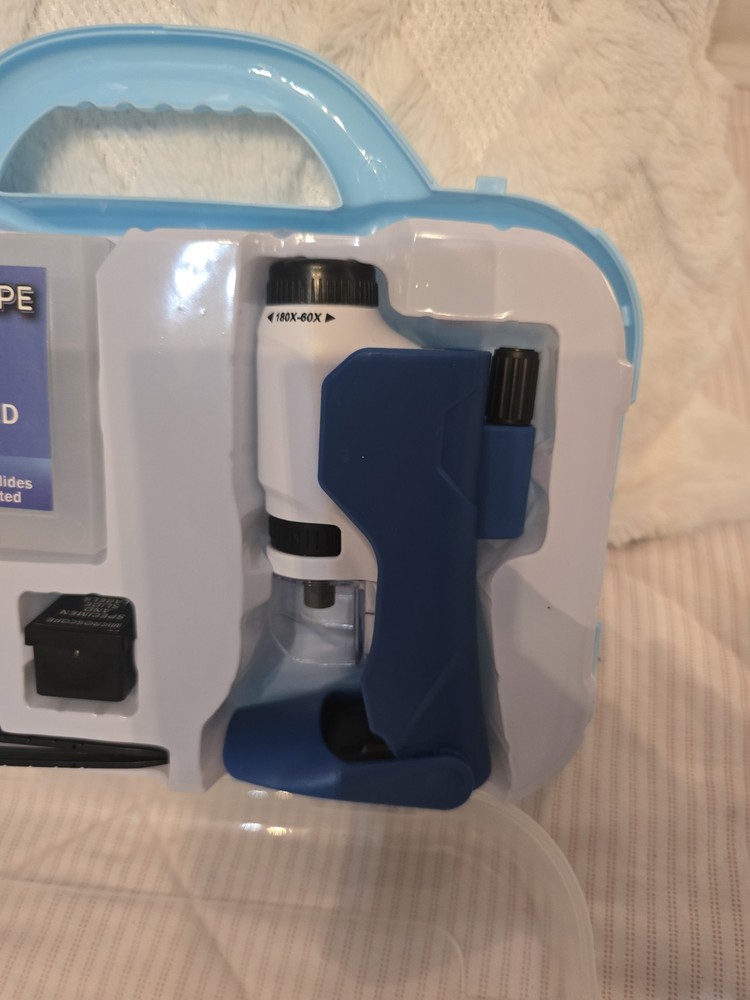 Childs Portable Microscope Kit New