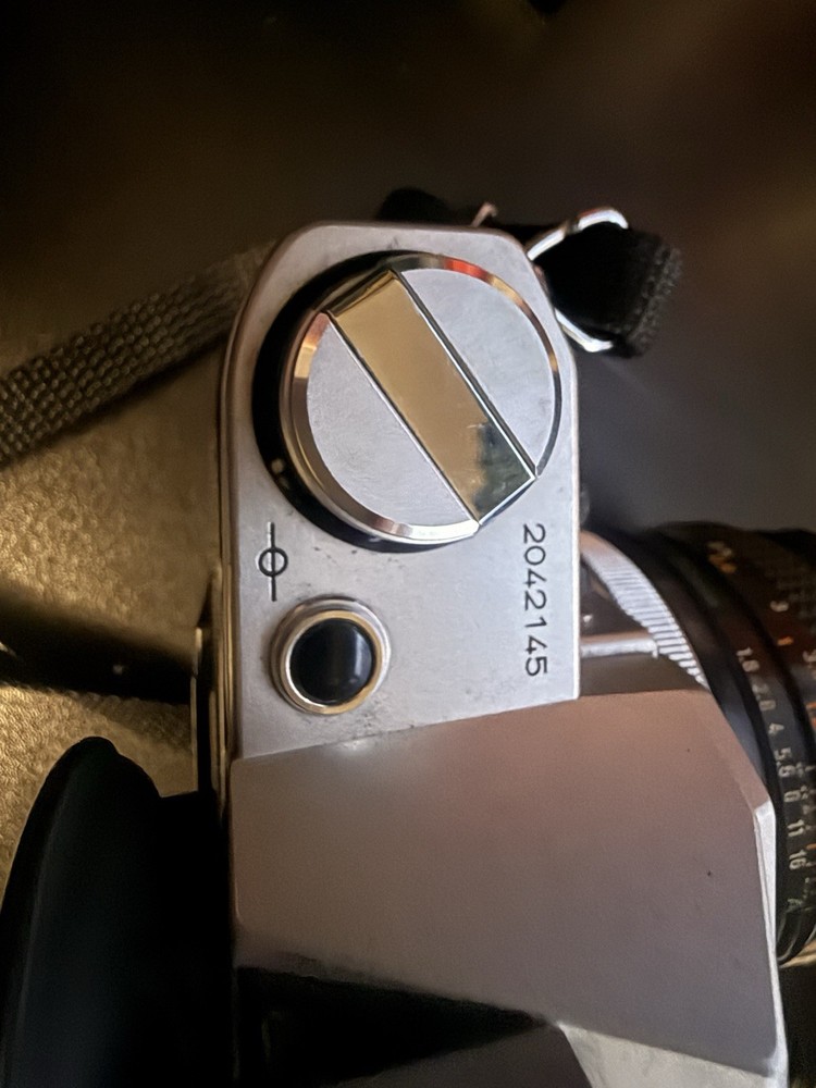 Canon AE-1 35mm Film Camera with Strap Functional
