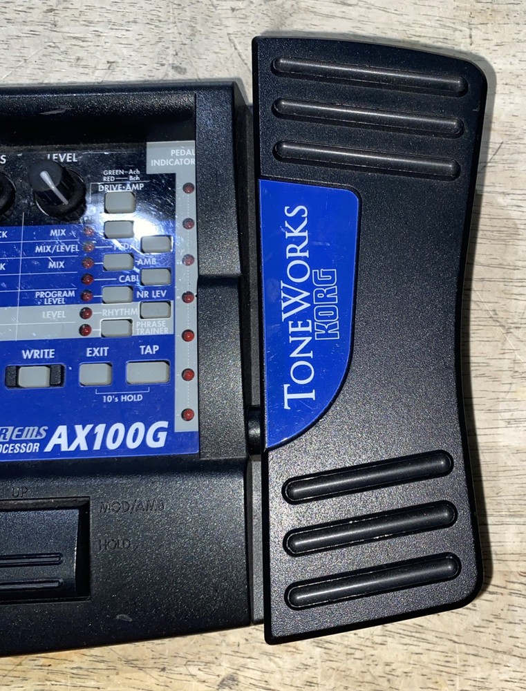 KORG Tone Works AX100G Guitar Modeling Signal Processor Expression Pedal