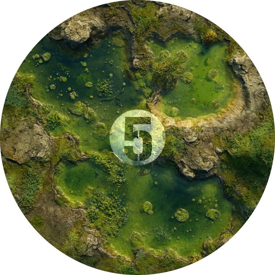Objective Markers Set - 7.57" - Blight - Compatible w/ Warhammer 40K