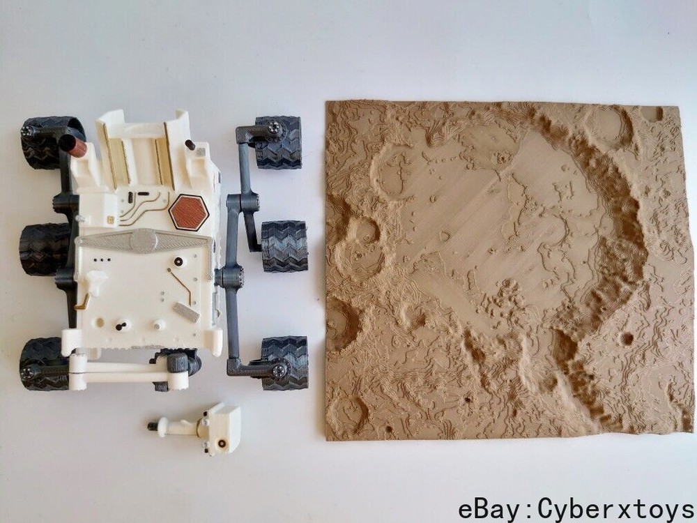 1/24 Scale NASA Curiosity Mars rover Static Model Painted