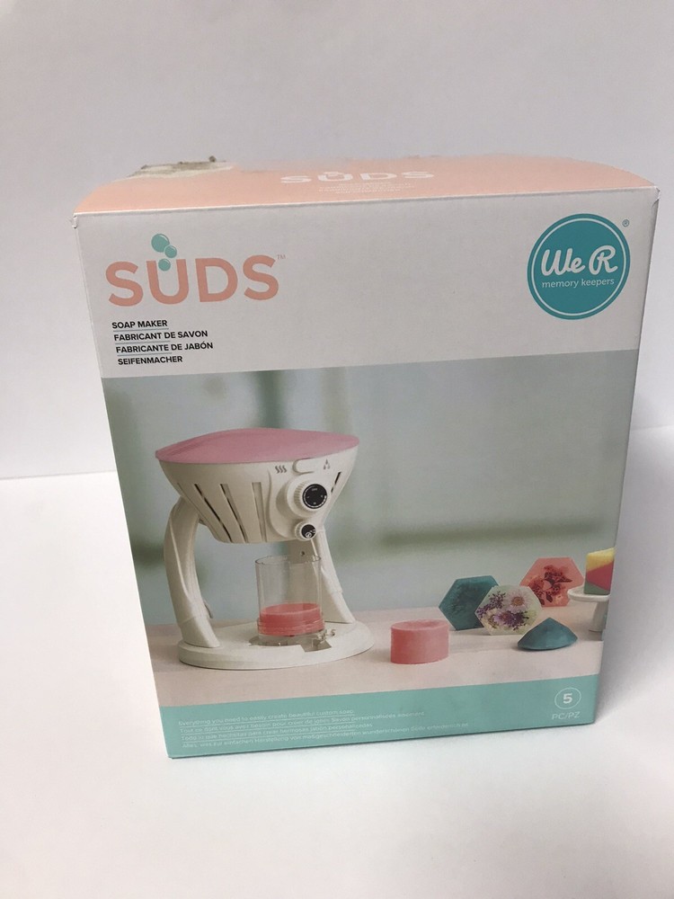 We R Memory Keepers Suds Custom Soap Making Machine Crafting Open Box