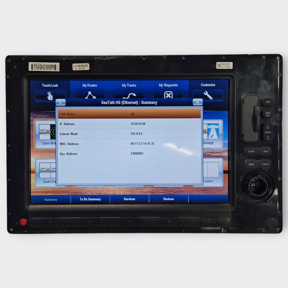 Raymarine E140W Power & Main Board PCB Pack for Widescreen Display E62226 Tested