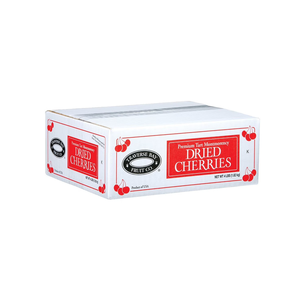 Traverse Bay Fruit Co. Dried Cherries, 4-Pound Box