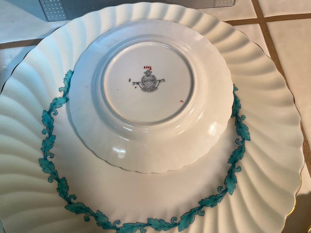 VINTAGE MINTON ARDMORE PATTERN 5 PIECE PLACE SETTING