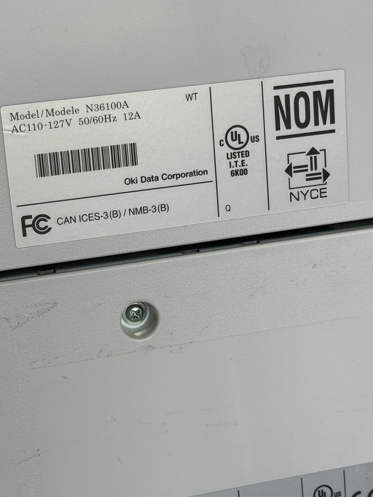 OKI C931e Full Color Envelope Printer N36100A N36110A N36140A