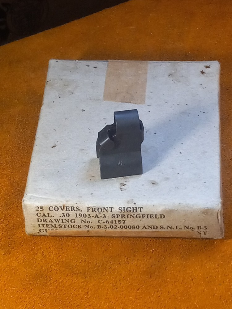 1903 1903A3 Front Sight Cover Gussack Machine USGI NOS