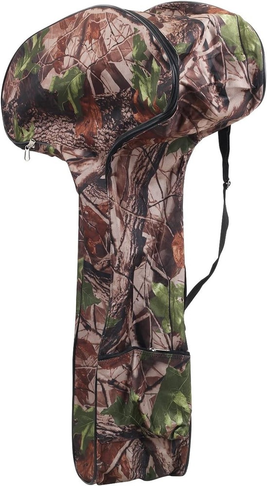 Archery Crossbow Bag with Backpack Straps Canvas Cushioned Main Compartment