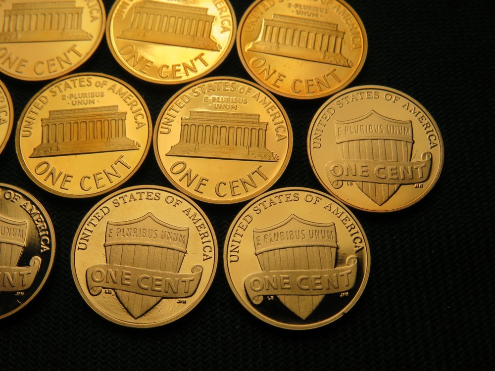 2003 2004 2005 2006 2007 2008 2013 2014 2015 2016 Proof Memorial & Shield cents