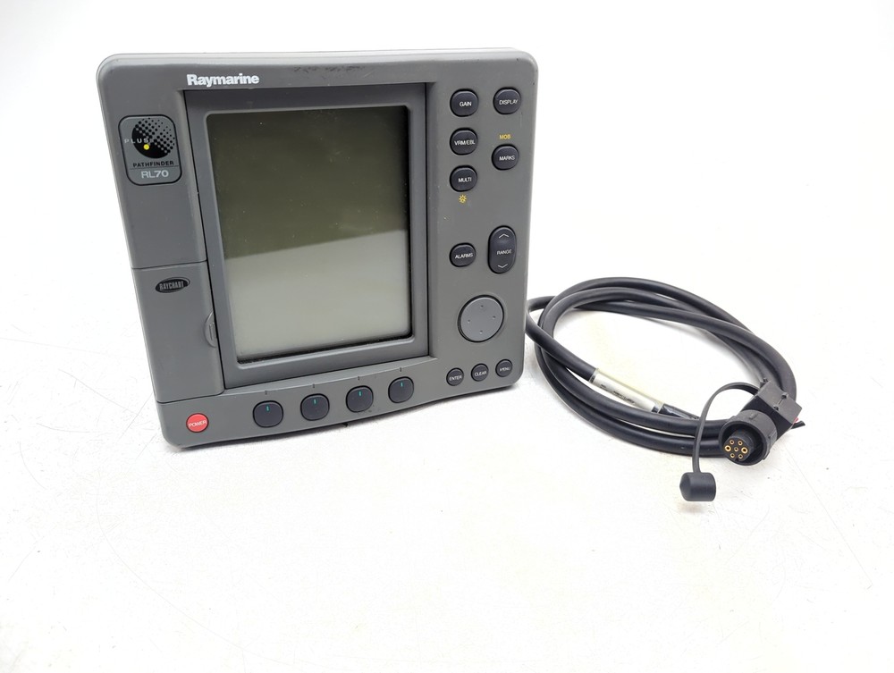 Raymarine Raytheon RL70 Plus RL70RC E52032 7" LCD Radar Chartplotter Display