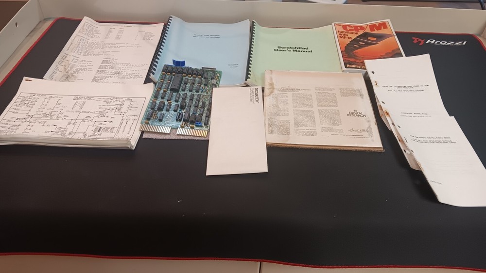 DEC Digital DECMATION D100Q Z80 processor card CP/M PDP-11 (1982)