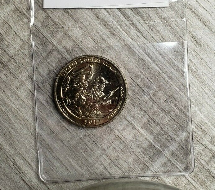 2017 S 25C  George Rogers Quarter BU
