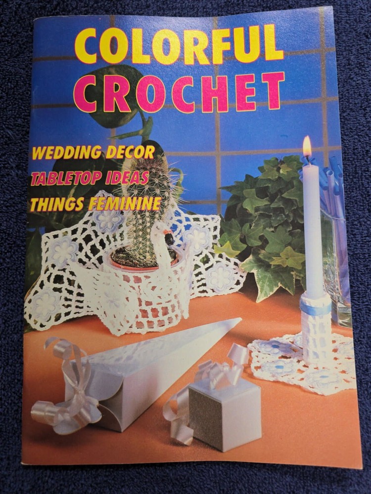 COLORFUL CROCHET LEAFLET