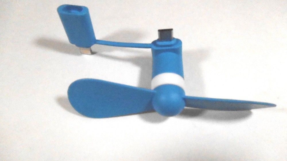 Cell Phone Fan Fits Android Micro USB Smartphone 6 Colors Mini Cool Cooling