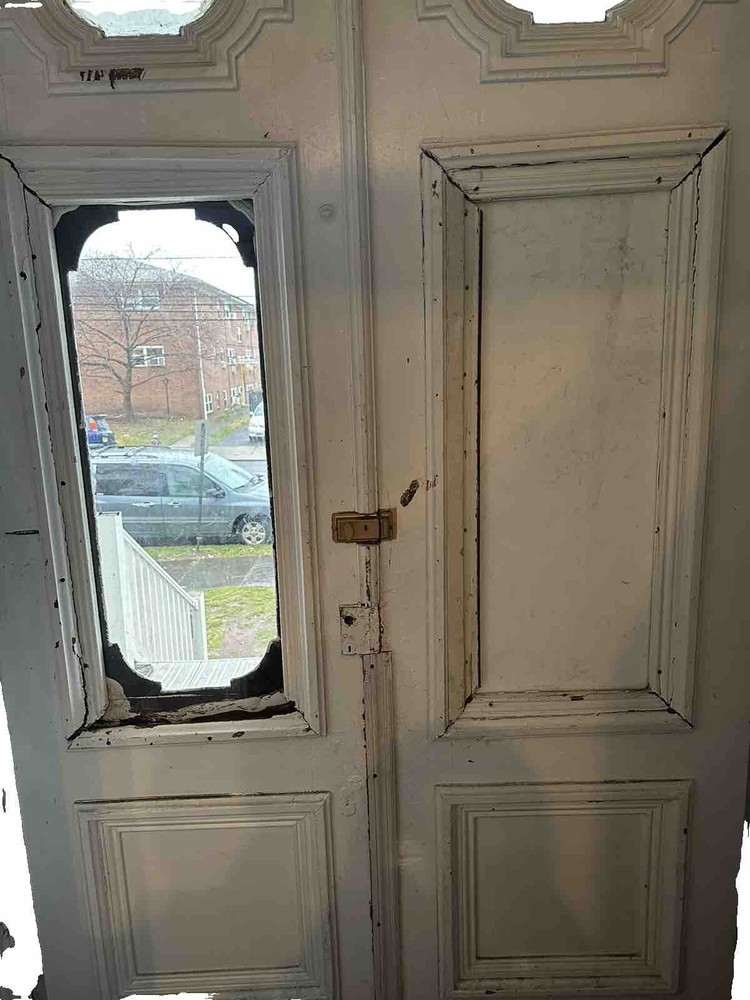 1860 Victorian Mini Mansion Doors