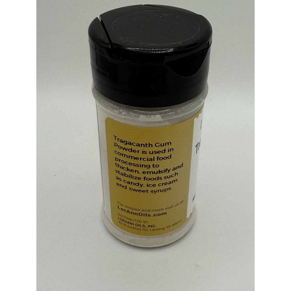 LorAnn Oils Tragacanth Gum Powder 2 Oz