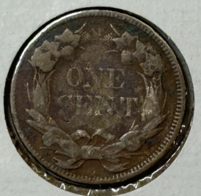 1857 1c Flying Eagle Cent Penny ** AE3211