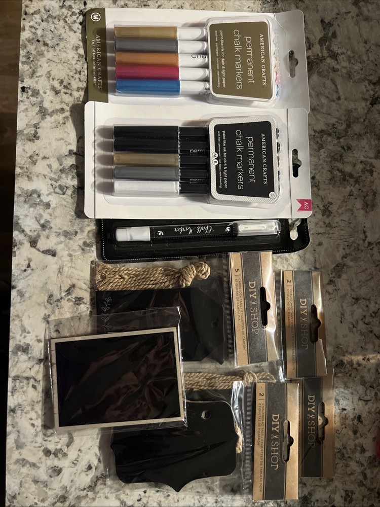 Chalk Markers And Chalkboard Tags