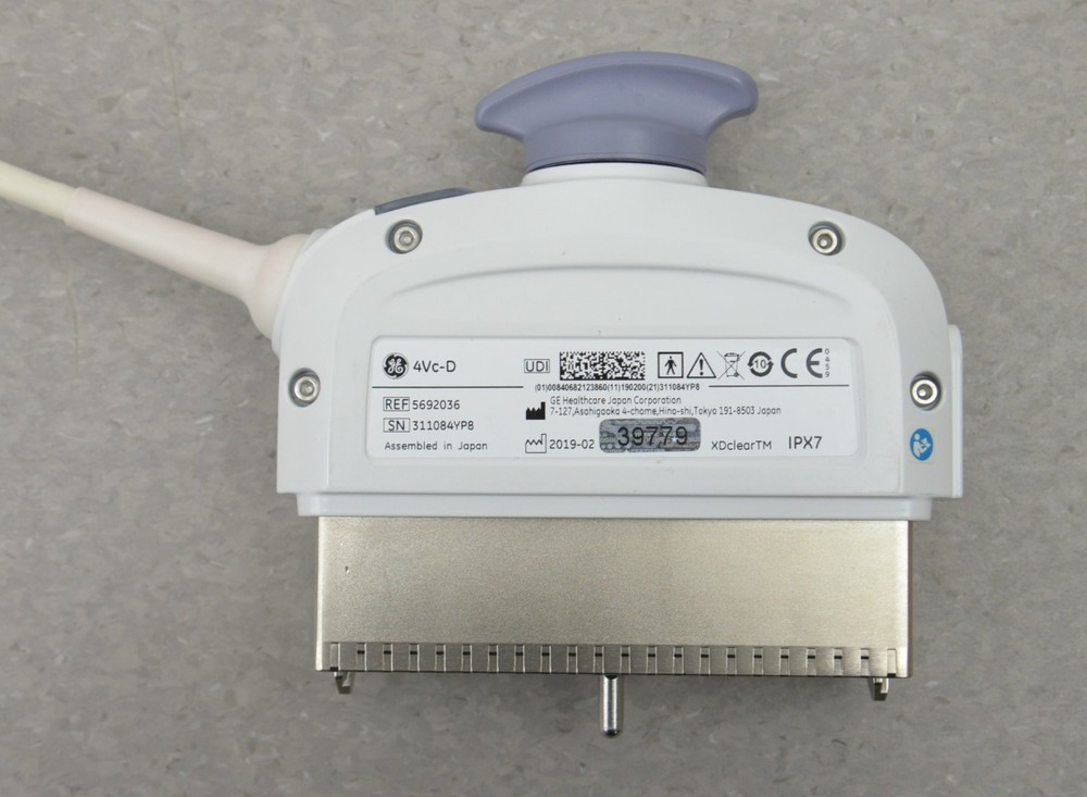 GE 4Vc-D XDclear Active Matrix 4D Volume Phased Array
