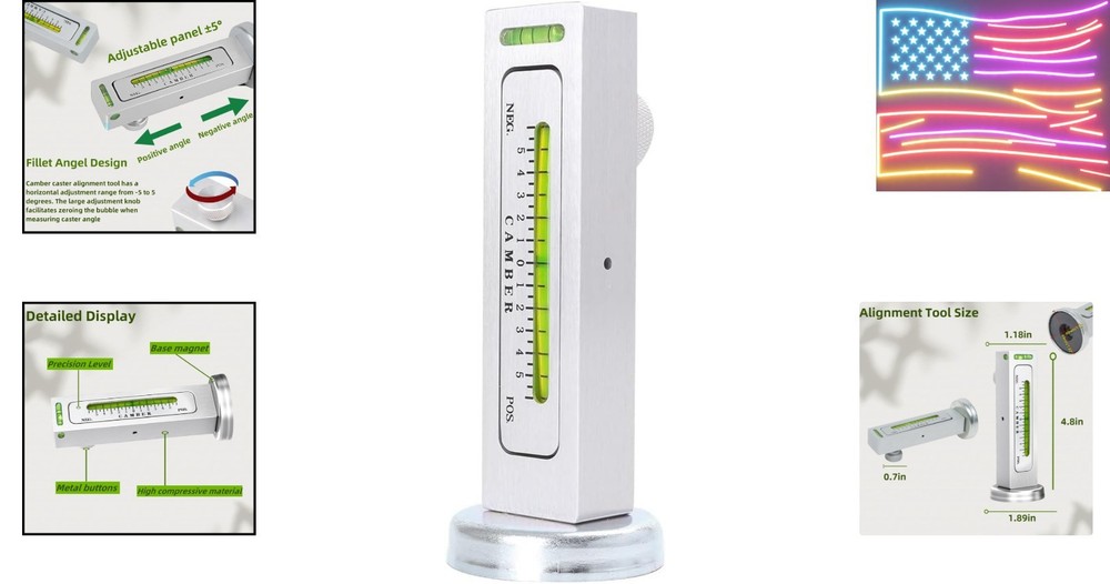 Wheel Alignment Tool, Tire Balancer, Alignment Tool, Wheel Alignment kit, Cam...