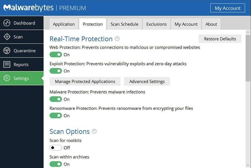 Malwarebytes Premium 2026 Win, Mac, iOS, Android 5 Device 1 Year Same Day Email