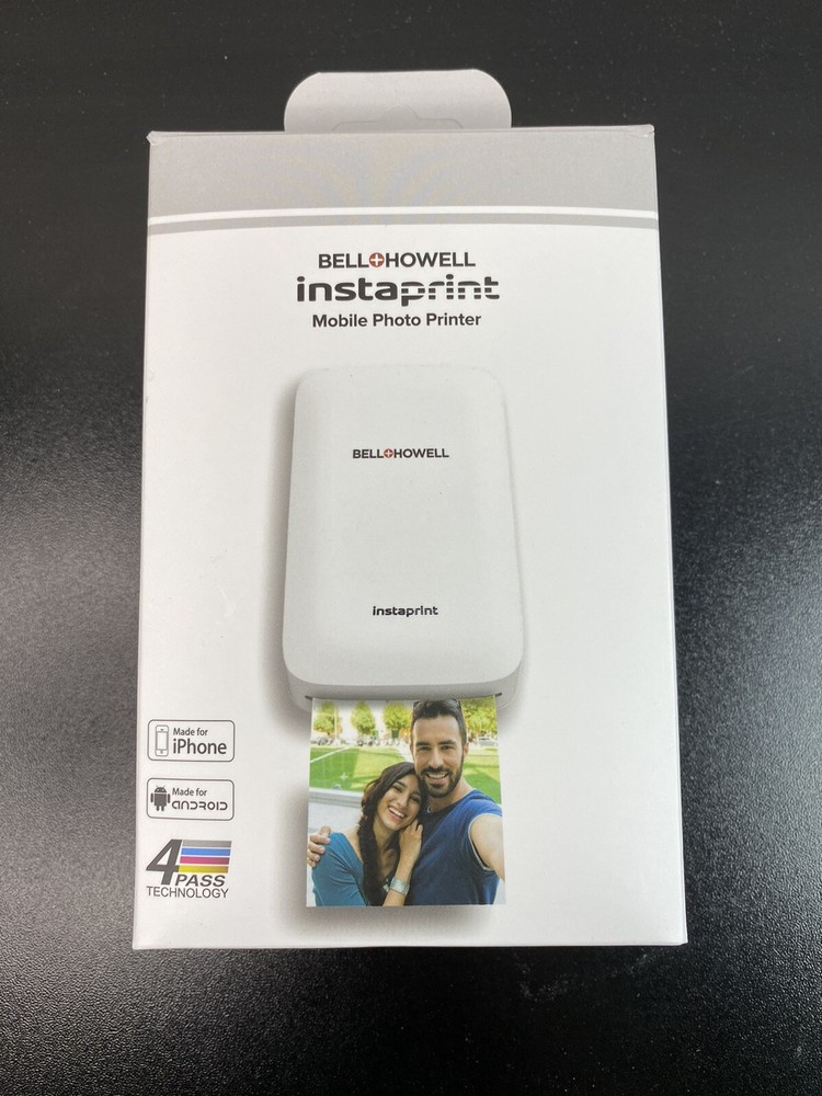 Bell+Howell instaprint Mobile Photo Printer Open Box