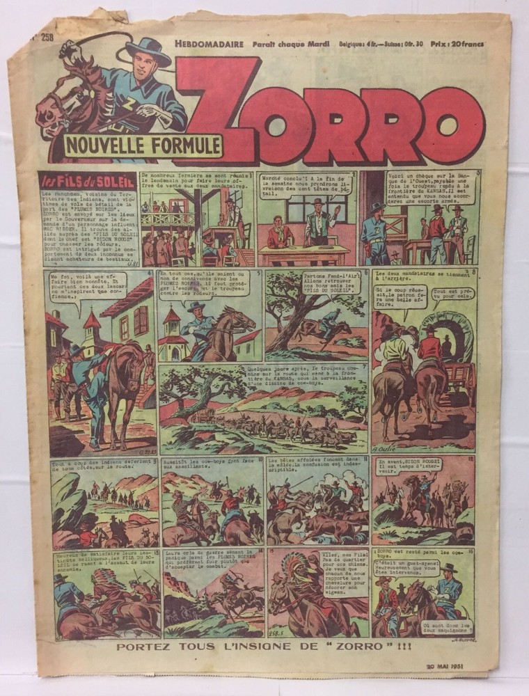 Zorro - 20 May 1951 - No 258