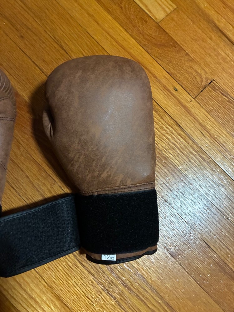 Brown 12 oz. Sparring Gloves