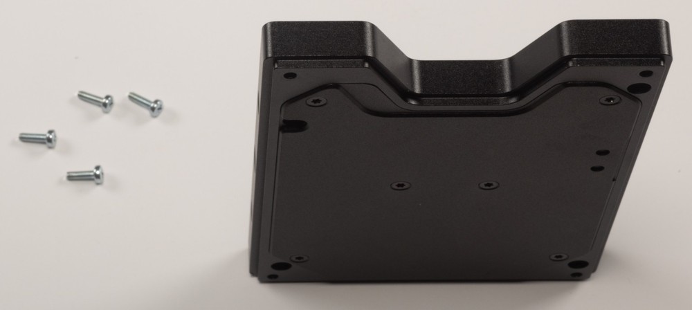 Mounting Plate for Blackmagic Design HyperDeck Shuttle 2 with Mounting Screws