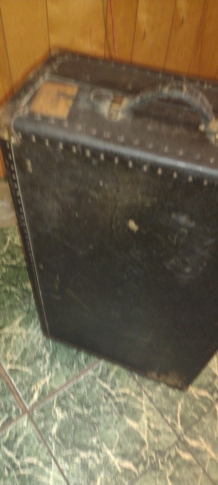 Vintage H.W. Round tree Roller Tray Trunk