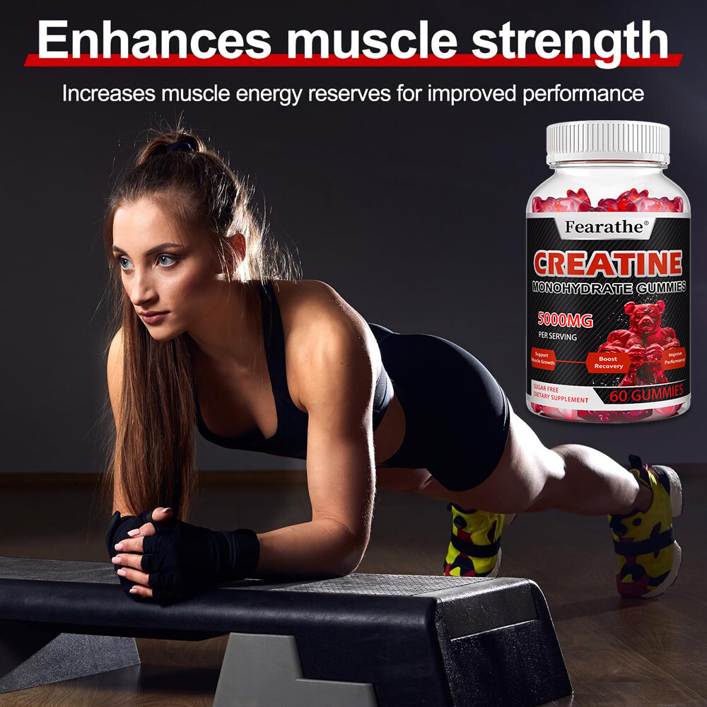 Creatine Monohydrate 5000Mg Increases Muscle Energy Improved Performance
