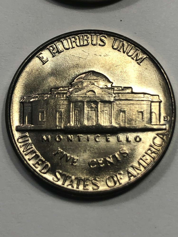 1958 P&D Set - Jefferson 5 cent - Uncirculated